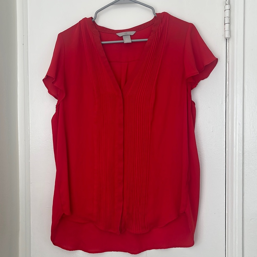 Red Women’s Blouse